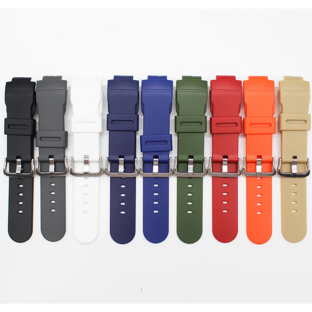 

Ремешок для AWG-500/M510/M520/AW-582, мягкий резиновый ремешок для часов, браслет из ТПУ, аксессуары для часов поставляются с инструментами