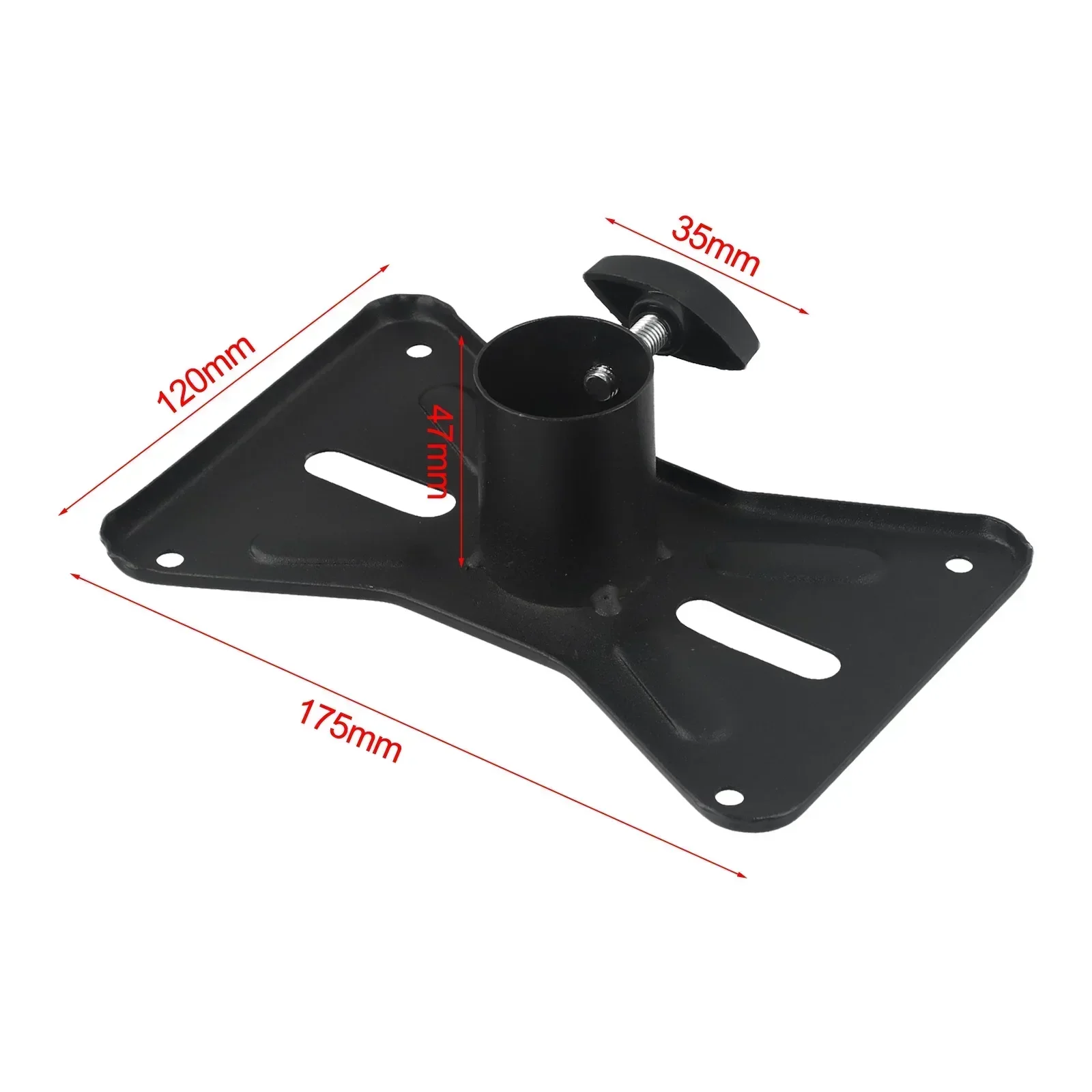 35mm Metal Tripod Speaker Stand Adapter Top Cap For Pole Tripod Speaker Stand Adapter For DJ Speaker Stand Adapter Top Cap