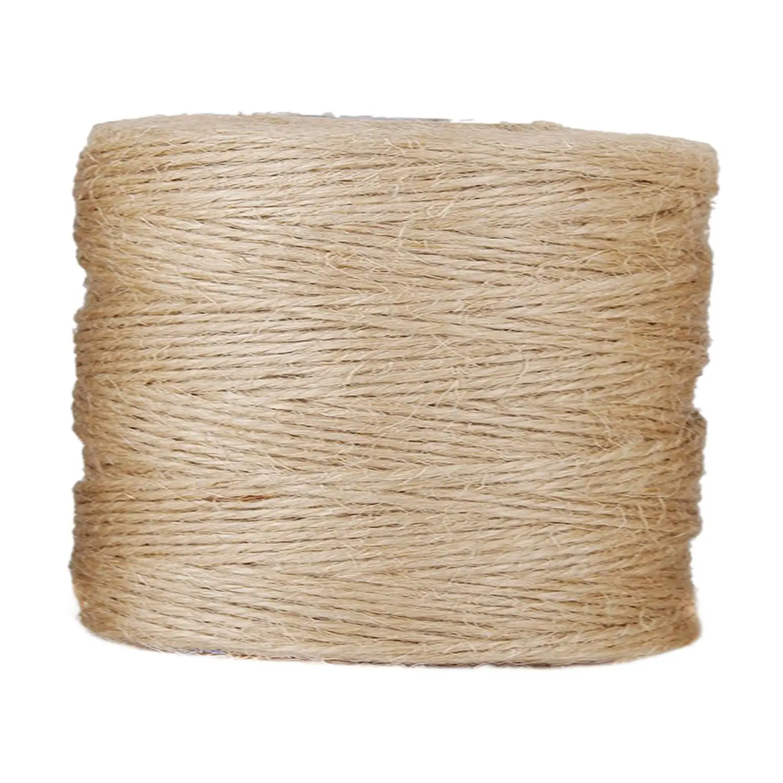 Jute Twine Dia.2mm Decorative Rustic Weaving Rope DIY Twine Rope for Climbing