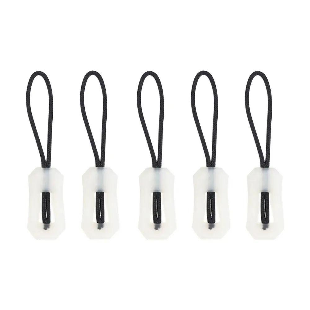 Bag Accessories For Coats Jackets Glow In The Dark Zipper Puller Tent Zippers Pull Rope Night Zipper Rope Anti-theft Zipper