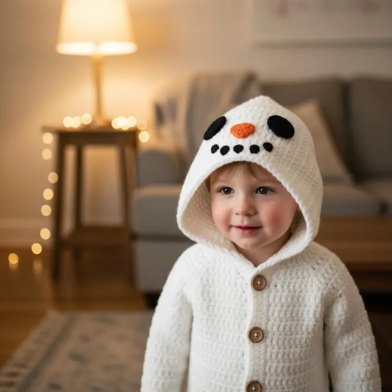 Ręcznie robiony na szydełku pajacyk śnieżynka dla niemowląt - Sesja zdjęciowa noworodka - ubranka dla dziewczynki - świąteczne ubranka dla niemowląt - strój do sesji zdjęciowej noworodków