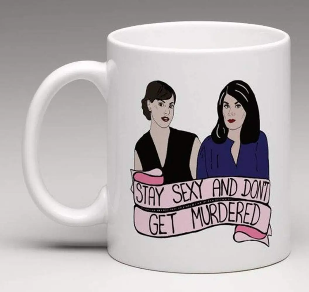 My Favorite Murder Mug (Murderino, Stay Sexy and Don't Get Murdered, SSDGM, Georgia, Karen, Podcast, Stay out of the Forest)