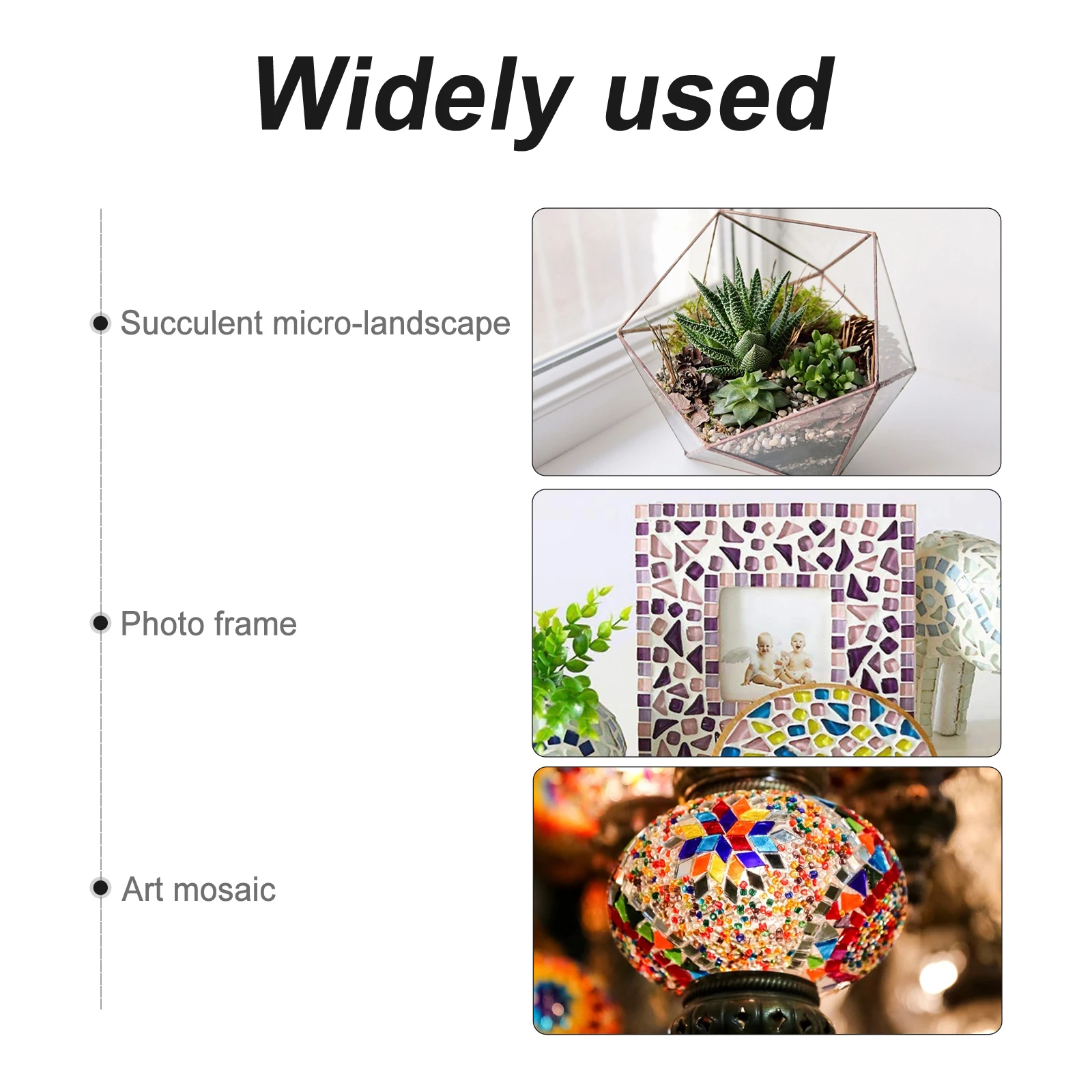 

500G Mosaic Loose Tiles Ceramic Irregular Shape Bright Glazed DIY Craft Stones for Home Garden Decoration Assorted Color Tile