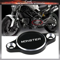 Motorcycle CNC Accessories Engine Oil Filter Cover Cap WITH LOGO For Ducati Monster 695 795 796 696 821 1200 1200S 1100 1100s