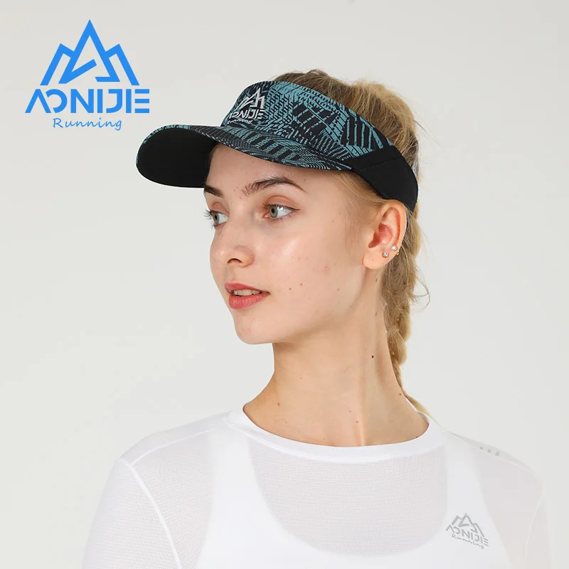 AONIJIE E4611 Unisex Outdoor Sports Hollow Cap Summer Sun Visor Hat With Adjustable Strap For Running Golf Fishing Marathon