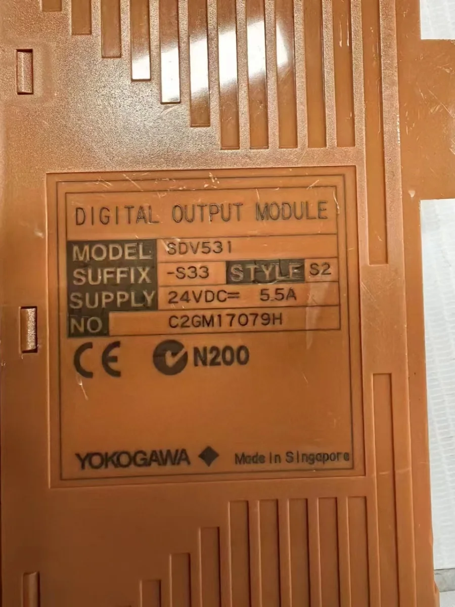 

YOKOGAWA Yokogawa PLC модуль SDV531-S33 оригинальный точечный торг