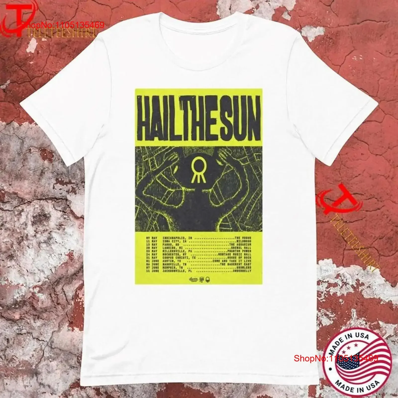 حائل الشمس مايو 2025 جولة تي شيرت أحجام كاملة S 5XL خمر غسلها أوم امتدت مصمم الملابس لينة الشارع الشهير