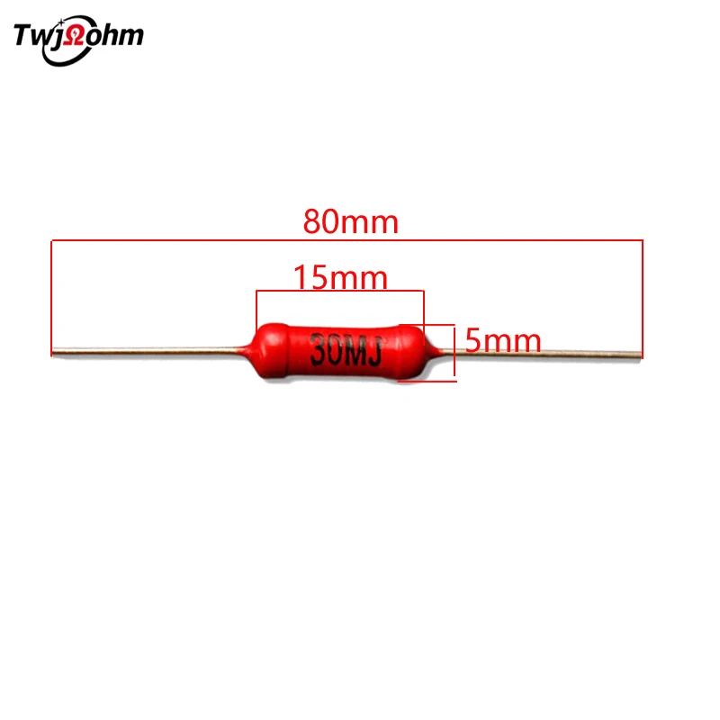 10PCS HVR40AH1505 High Voltage Resistor 2W 22M 1M 2MF 3M 5M 1G2 0M 30M 10G 50M 300M5G Thick Film Resistor