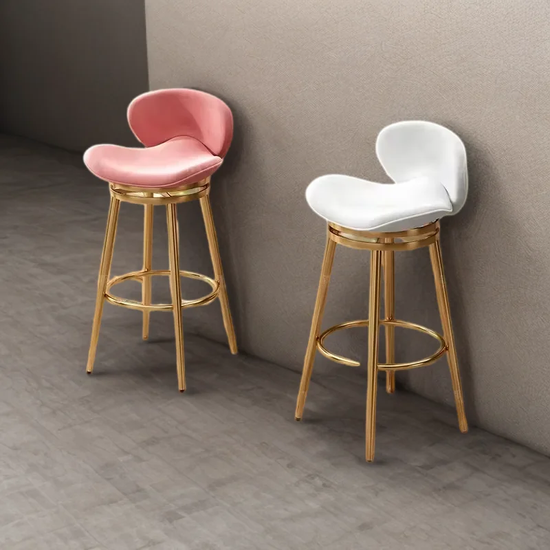 Cover Bar Chair Modern For Kitchen High European Cover per una sedia da Bar imbottitura di lusso industriale cuscini di supporto Base protettiva