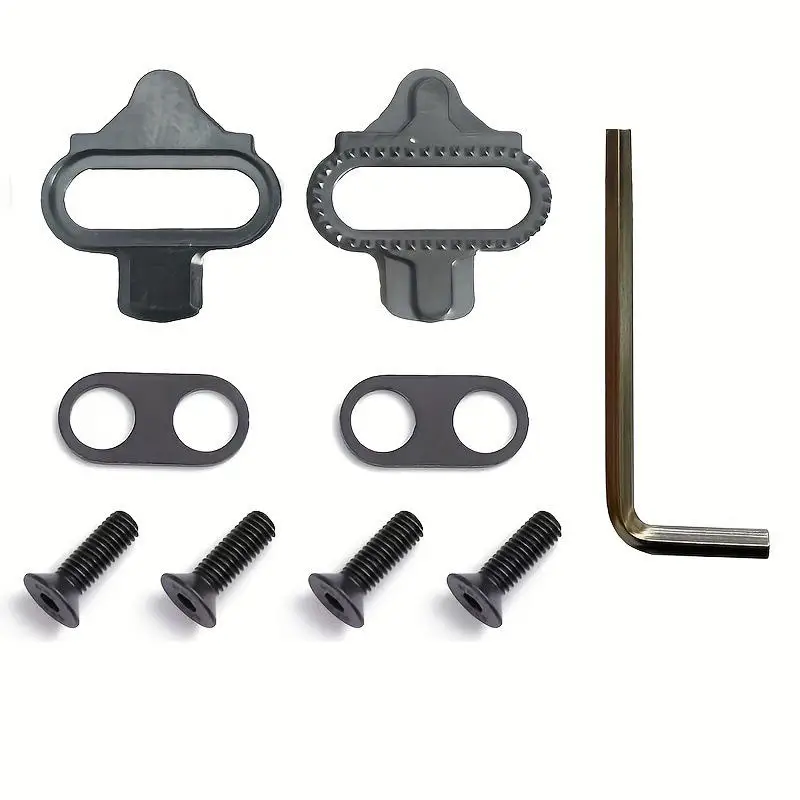 

Комплект шипов SPD для горного велосипеда с функцией быстрого снятия, для шоссейных велосипедов, аксессуары для велоспорта, крепления для педалей с монтажными болтами, совместимые с MTB