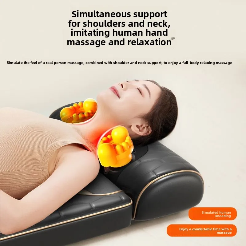 Multifunctional Automatic Full Body Kneading Massage Cushion For Neck Back Waist Home Recliner