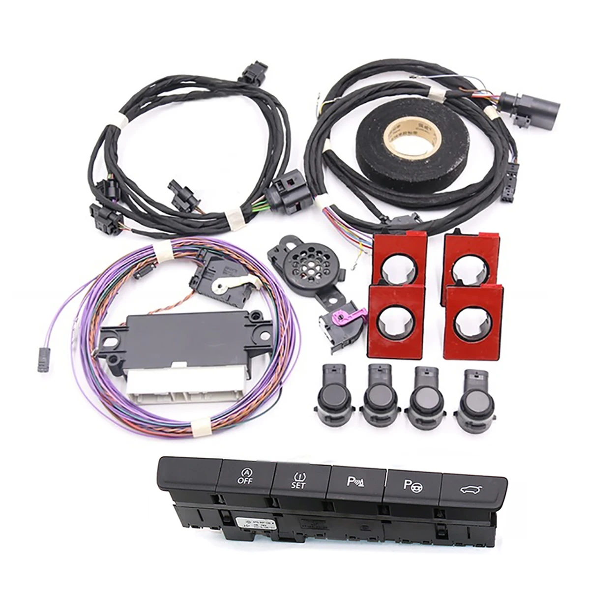 

For VW MQB Touran Park Pilot Parking Front Update 4K TO 8K PDC OPS KIT 5QD 919 294 K