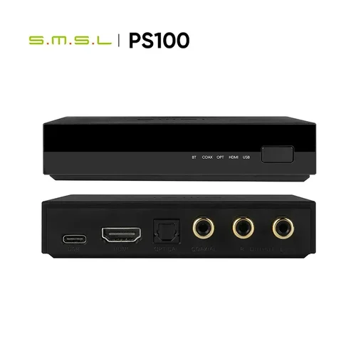 Imagen 2 del producto SMSL PS100 DAC HDMI ARC ES9023 Chip convertidor de Audio convertidor de Audio multifuncional potencia de alto rendimiento para música de coche hogar
