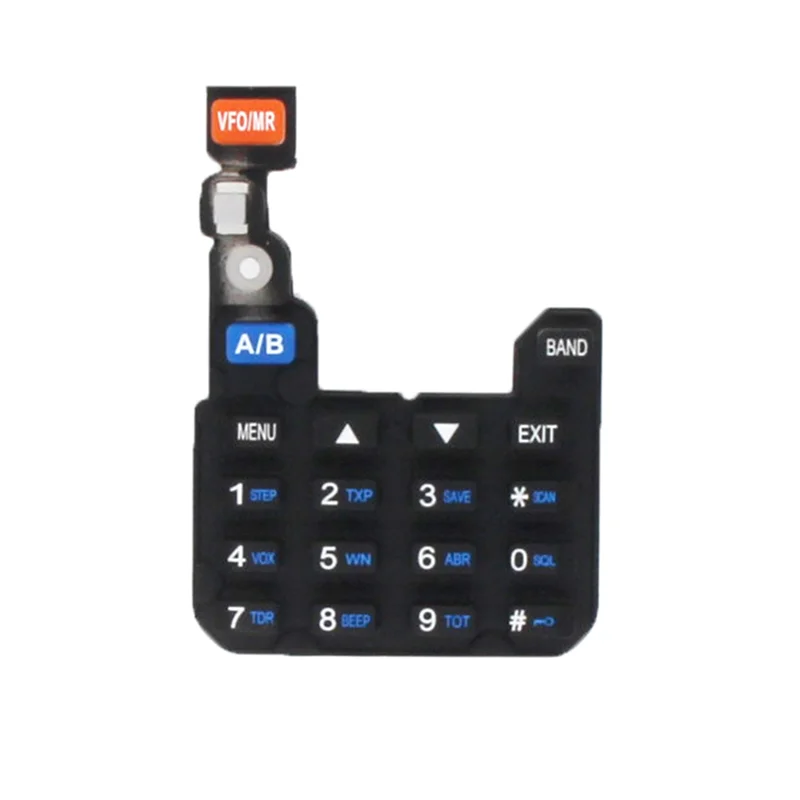 5PCS Walkie Taklie UV5R Numeric Keyboard for Baofeng Two Way Radio UV-5R UV-5RA