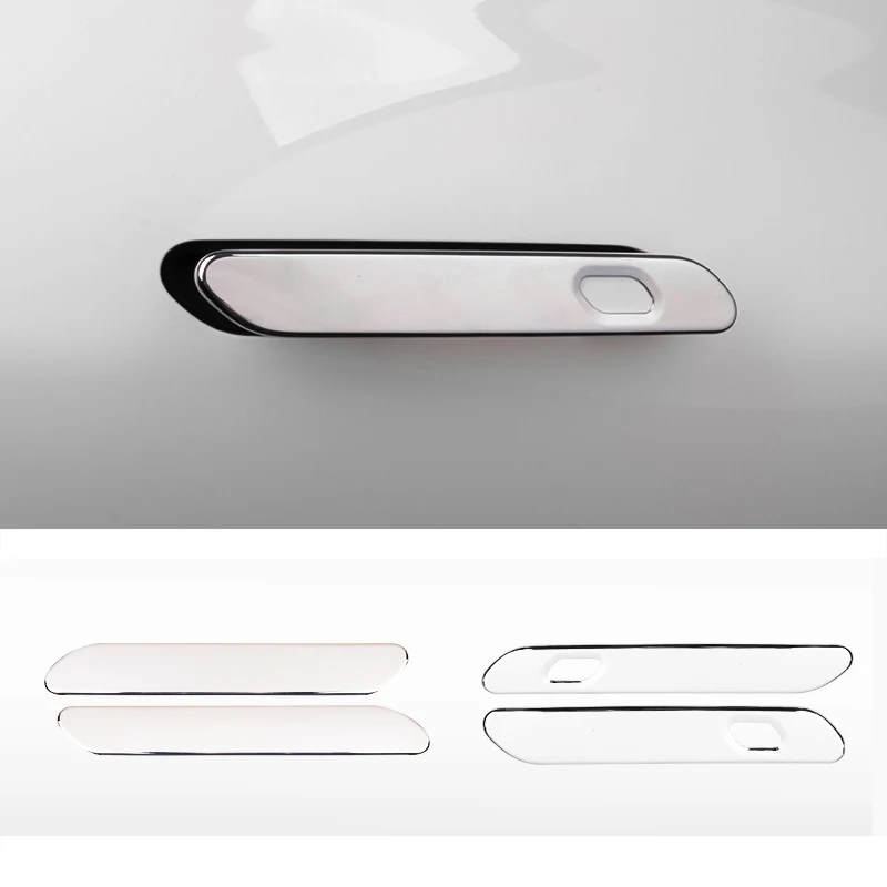 Car Exterior Door Handle Bowl Panel Cover Trims Protect for Ford Evos 2022 2023 2024 Accessories Auto Kit Styling Refit Modify