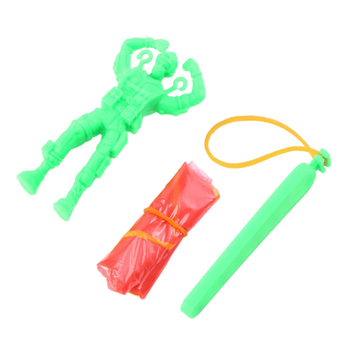 Jouet de parachute éjectant en plastique pour enfants, soldat d'extérieur, lancer à la main, cadeaux pour garçons et filles