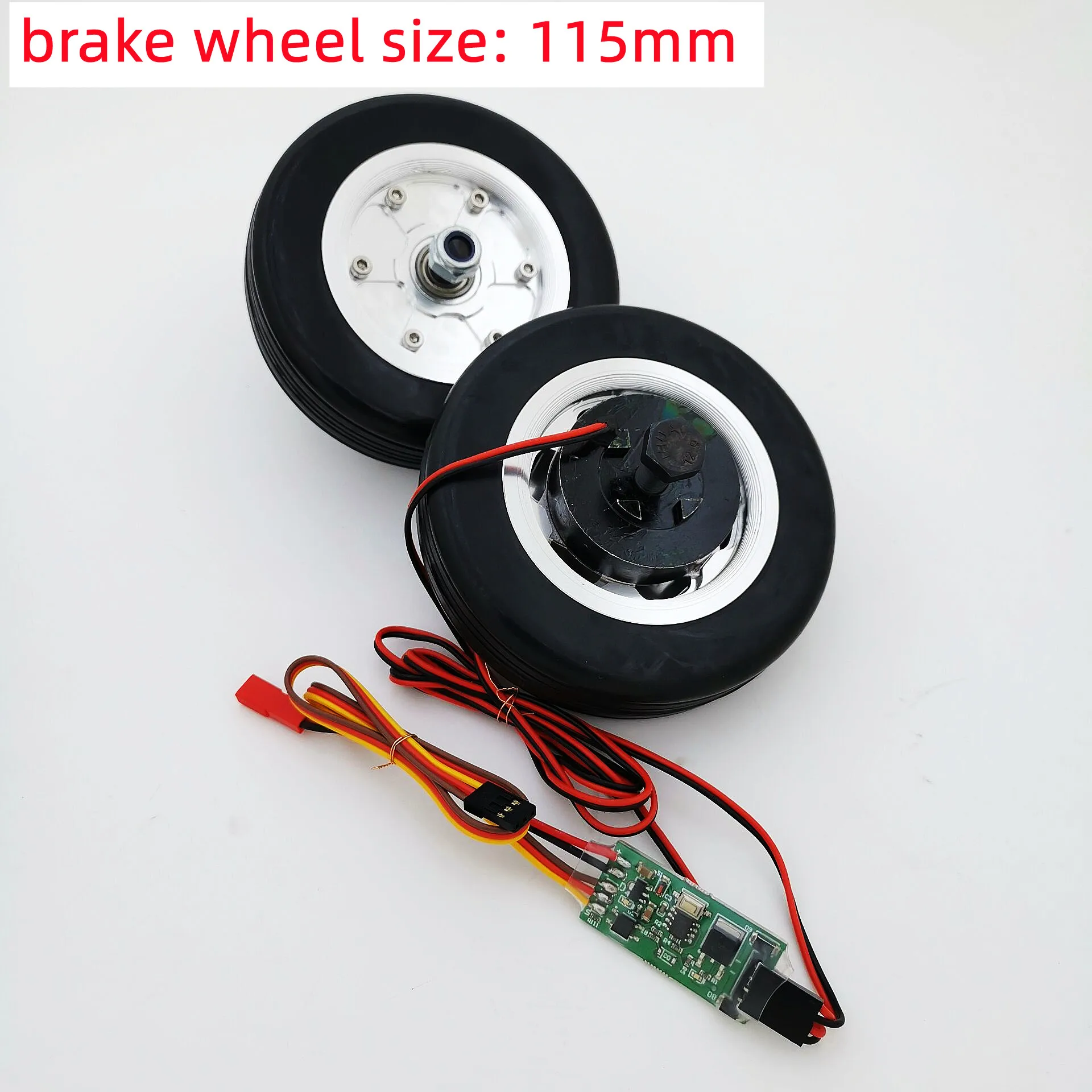 electric brake wheel for rc airplane  turbine jet  65 78 90 102 115MM all kinds size for option