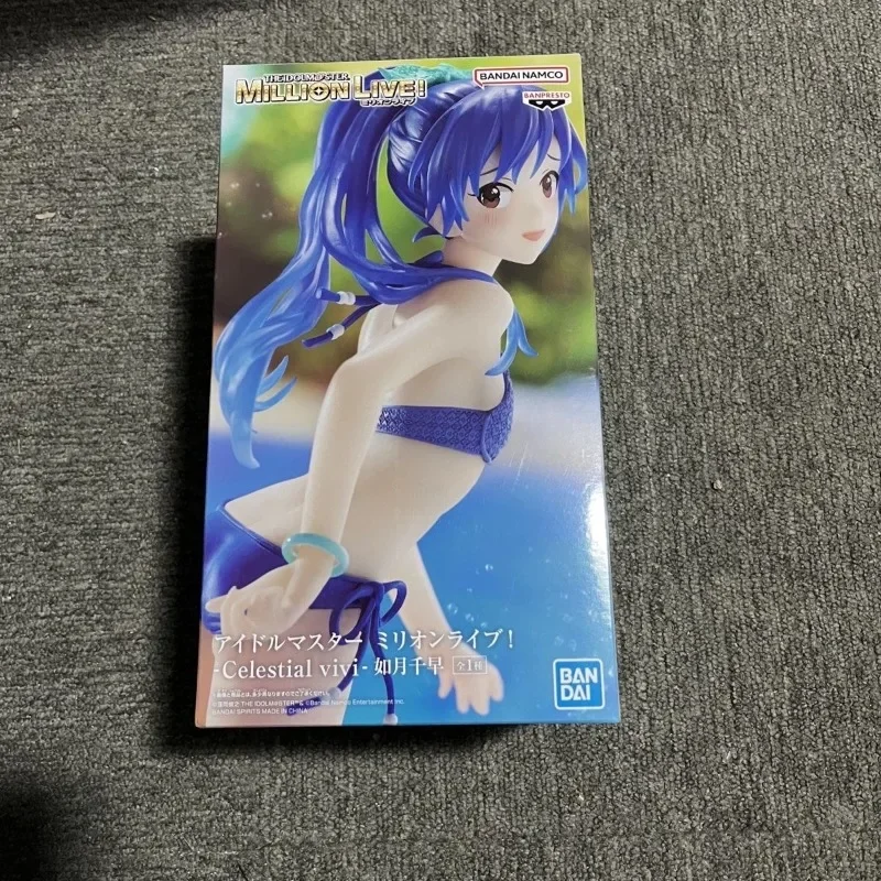 Originale Bandai Celestial Vivi Kisaragi Chihaya costumi da bagno Anime Action Figures collezione ornamenti figura giocattolo regalo di compleanno 20cm