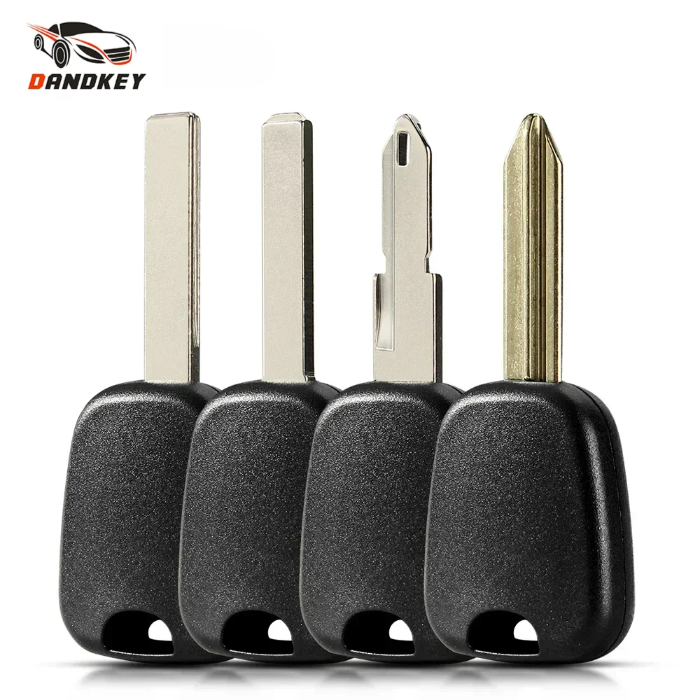 KEYYOU 10pcs For Peugeot 106 107 307 207 306 406 For Citroen C2 C3 C4 SX9 NE73 VA2 HU83 Blade Transponder Car Key Shell Case
