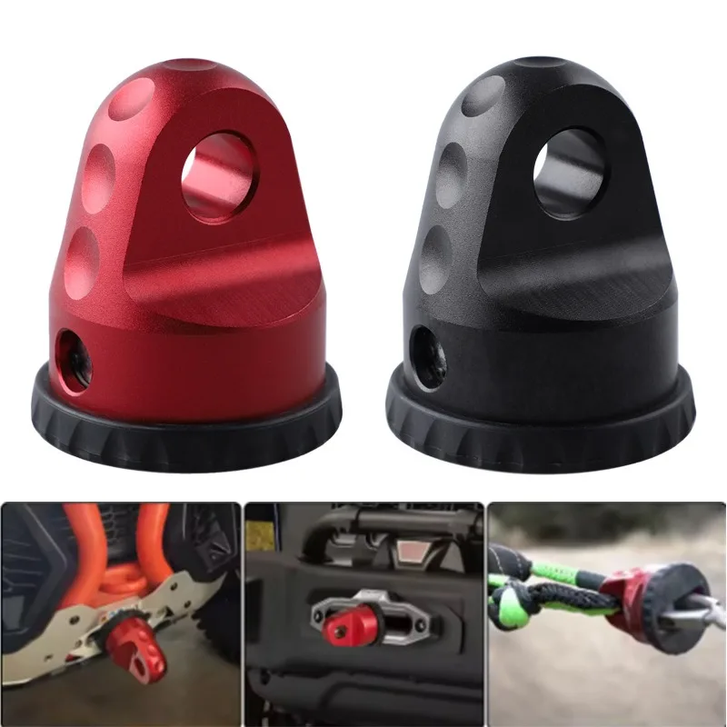 Aluminum Nipple Style Winch Fairlead Quick Release Connector Modified Towing Hook Adapter ATV UTV Off-road Vehicle Convenient