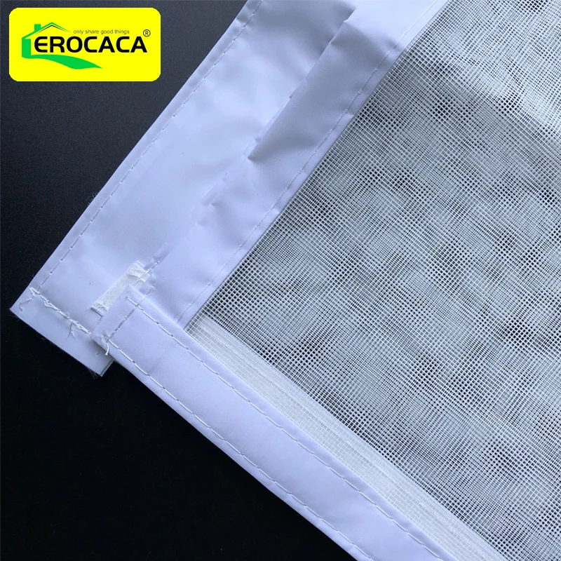 EROCACA Magnetic Door Screen Custom Size Mosquito Net Curtain Fly Insect Automatic Closing Invisible Mesh For Kitchen indoor