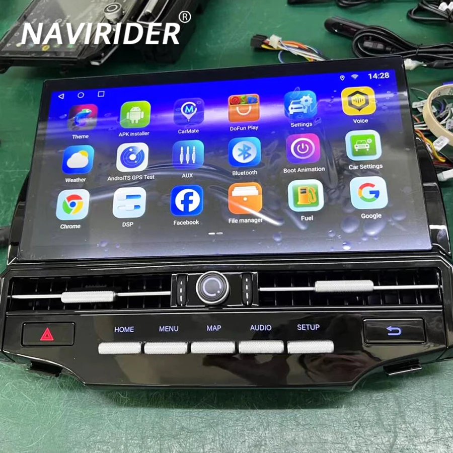 

13,3 "Carplay 8G + 256G Android 13 Автомобильный DVD-плеер GPS Стерео Радио RDS WiFi 4G LTE DSP Для Toyota 4runner 2009-2024 Wi-Fi 4G Navi