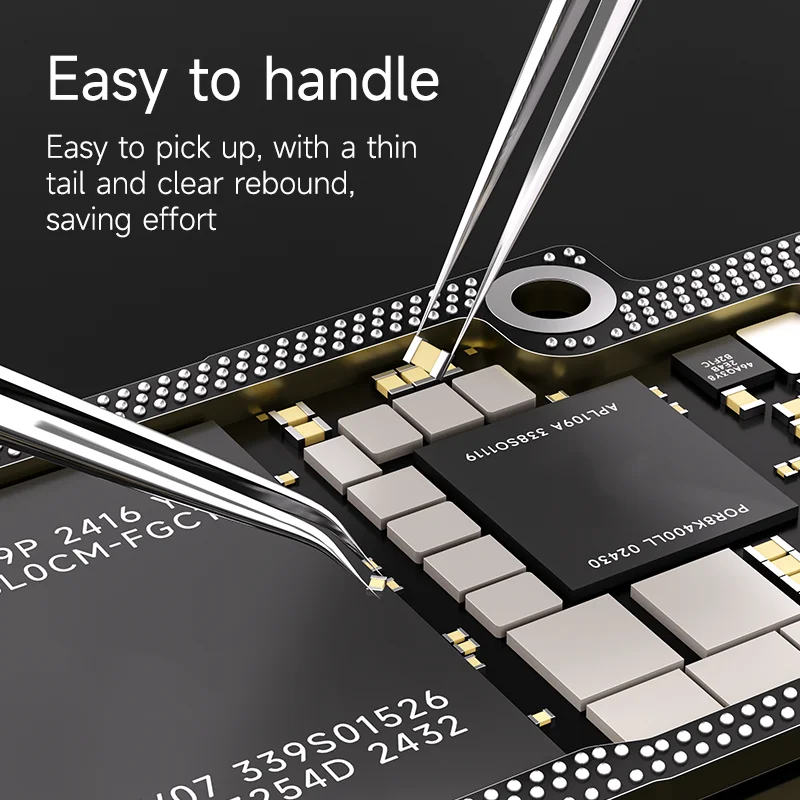 XZZ SA-14 SA-15 Extened Extra-Pointed Tweezers for Mobile Phone Repair Strong Hardness Precise Clamping Forceps