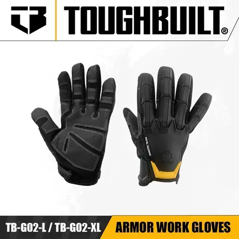 TOUGHBUILT TB-G02-L / TB-G02-XL 갑옷 작업 장갑 손 보호 전동 공구 액세서리