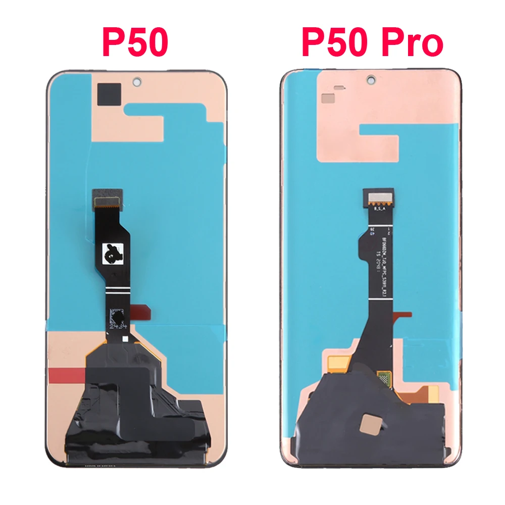 For Huawei P50 Pro JAD-AL50 JAD-LX9 LCD Display Touch Screen Digitizer Assembly ABR-AL00 ABR-LX9