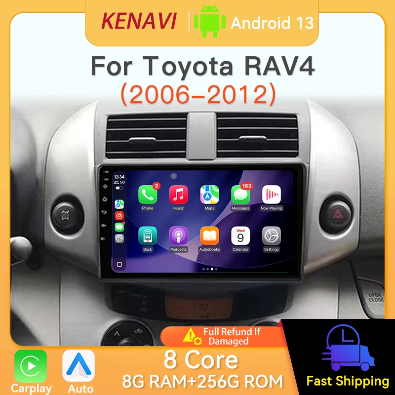 autoradio-2-din-per-toyota-rav4-2006-2012-con-navigazione-gps-carplay-wireless-android-auto-lettore-multimediale-fm-dsp-unita-principale