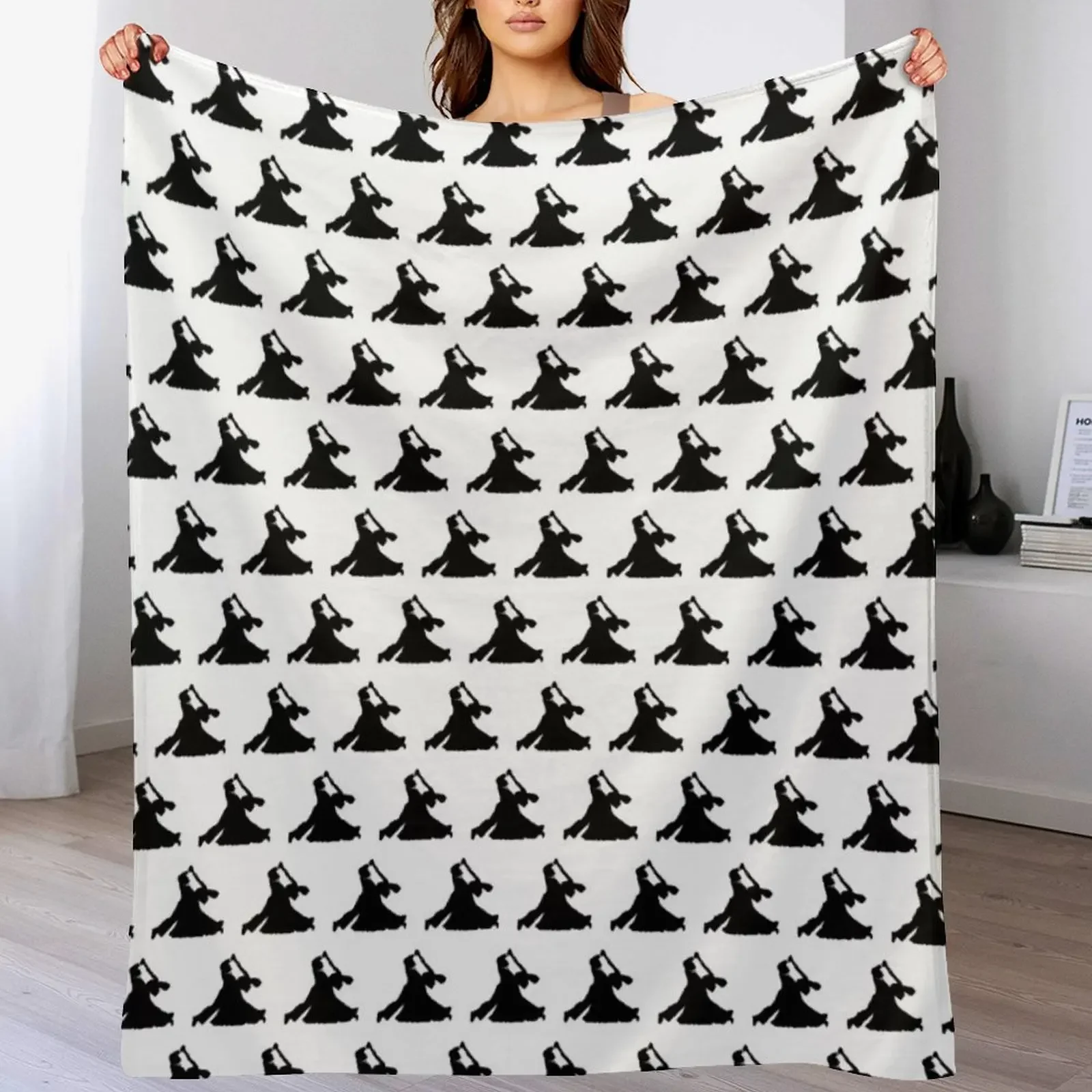

Ballroom Dancers Throw Blanket For Sofa Thin Travel Moving for winter Blankets