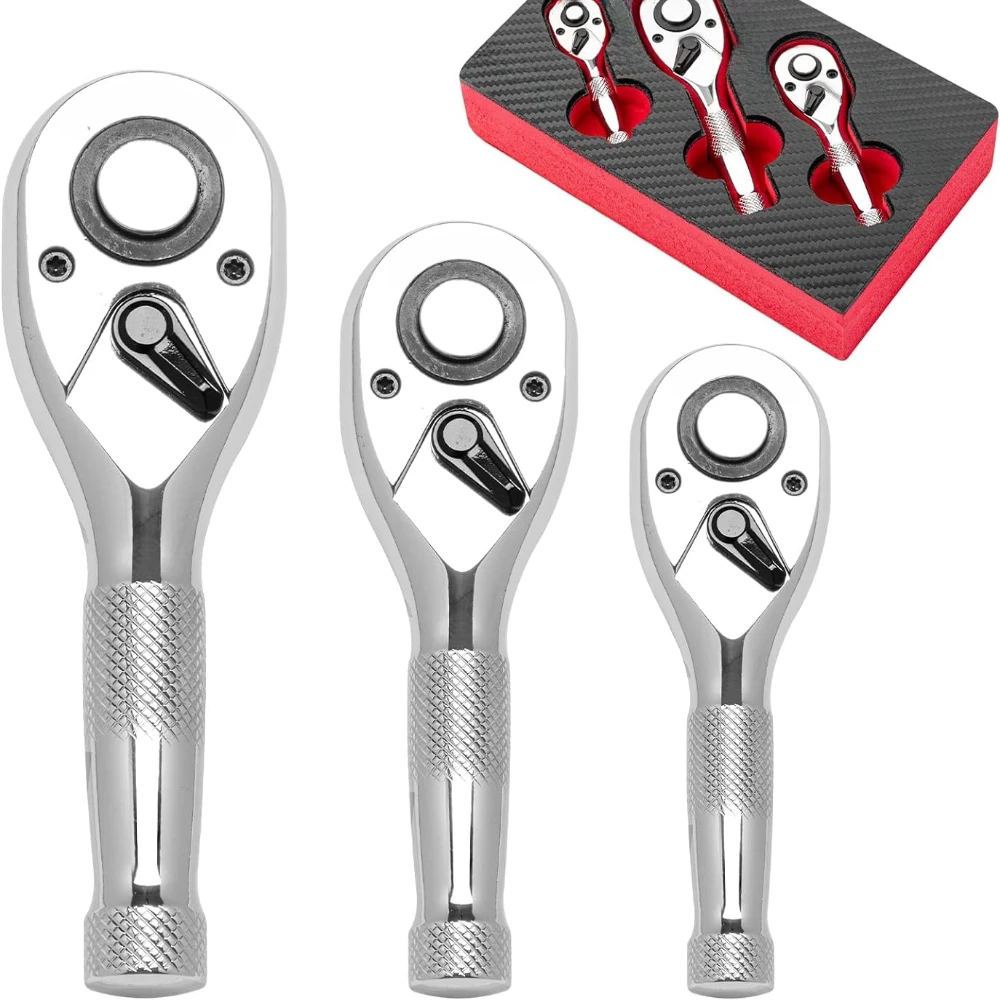 Drive Stubby Ratchet Set 1/4