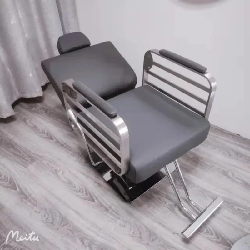 

Cosmetology Beauty Stool Barber Chair Dressing Salon Chair Bar Recline Facial Tattoo Silla Barberia Salon Furniture OK50LF
