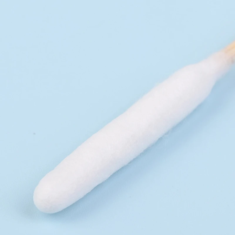 

50 PCS Long Cotton Swabs Wooden Handles Made for Pet Use; Big Ear Swabs for Dogs and Cats