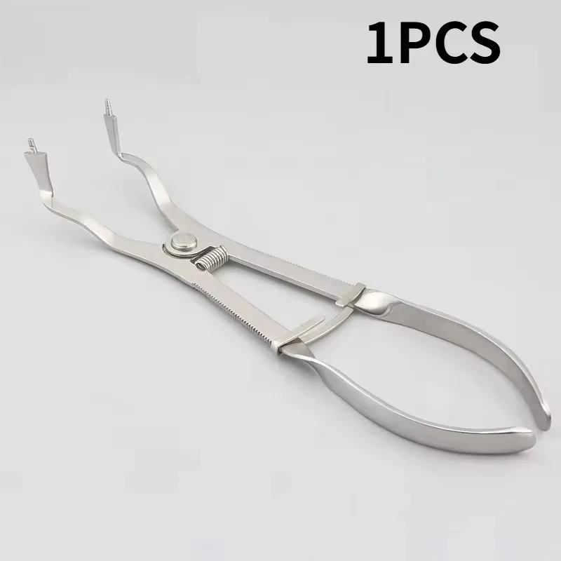 Dental Stainless Steel Dental Rubber Dam Forcep Ivory Clamp Plier Endodontic Autoclavable Reusable Instrument Manual Restorative
