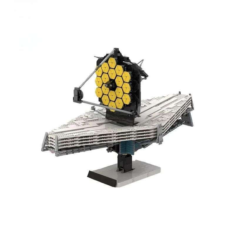 Kit de télescope spatial américain de grande taille - Blocs de construction cosmiques Hubble - Jouet éducatif MOC pour enfants - Cadeau