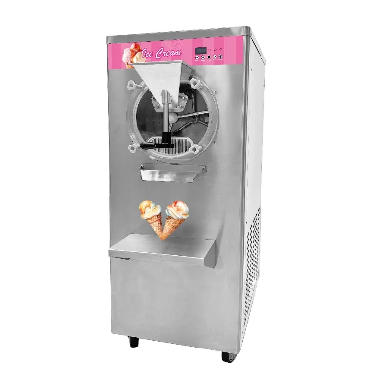 new design with Turbine gearbox gelato ice cream machine 15 Liter capacity medium size snack hard ice cream  machine commercial