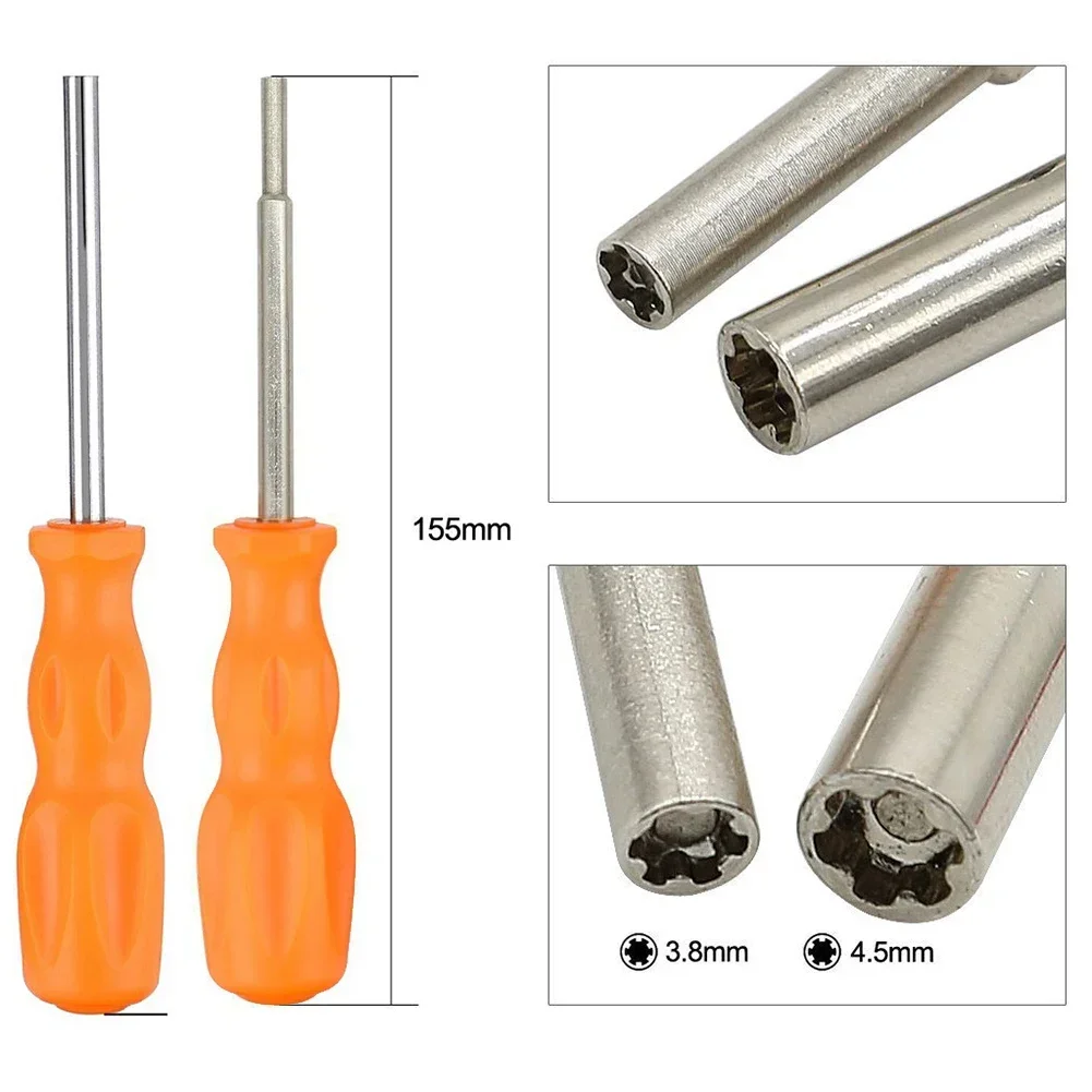 1 Stuks/2 Stuks Schroevendraaiers 3.8Mm/4.5Mm Veiligheidsschroevendraaier Reparatie Tool 155Mm Gamebit Voor Nintendo Sfc N64 Gamecube Open Tools