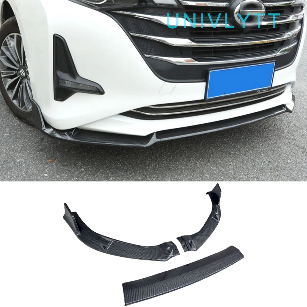 

For GAC Trumpchi GM6 2019 modified front shovel front spoiler diffuser and splitter for collision and scratch prevention