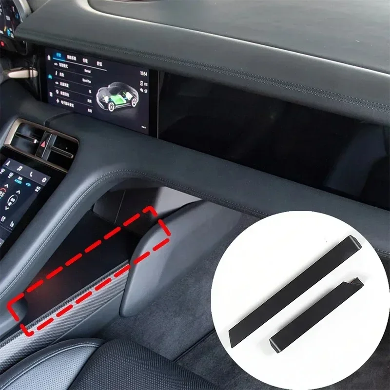 

Aluminum Alloy Car Center Console Storage Modification Accessories para auto For Porsche Taycan 2019-2024