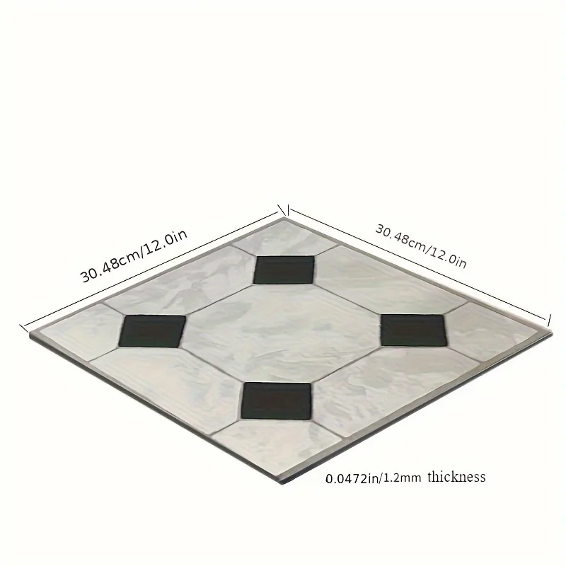 1pc 3D carrelage autocollants imperméable Stickers muraux Pegatinas De Pared peler et coller carrelage salle De bains cuisine dosseret autocollant