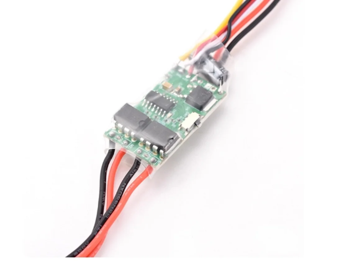 Diferencial eléctrico cepillado bidireccional de doble canal, tanque de barco pequeño, vehículo con orugas, 35-16 a 1, 2S/3S, batería de litio 5A