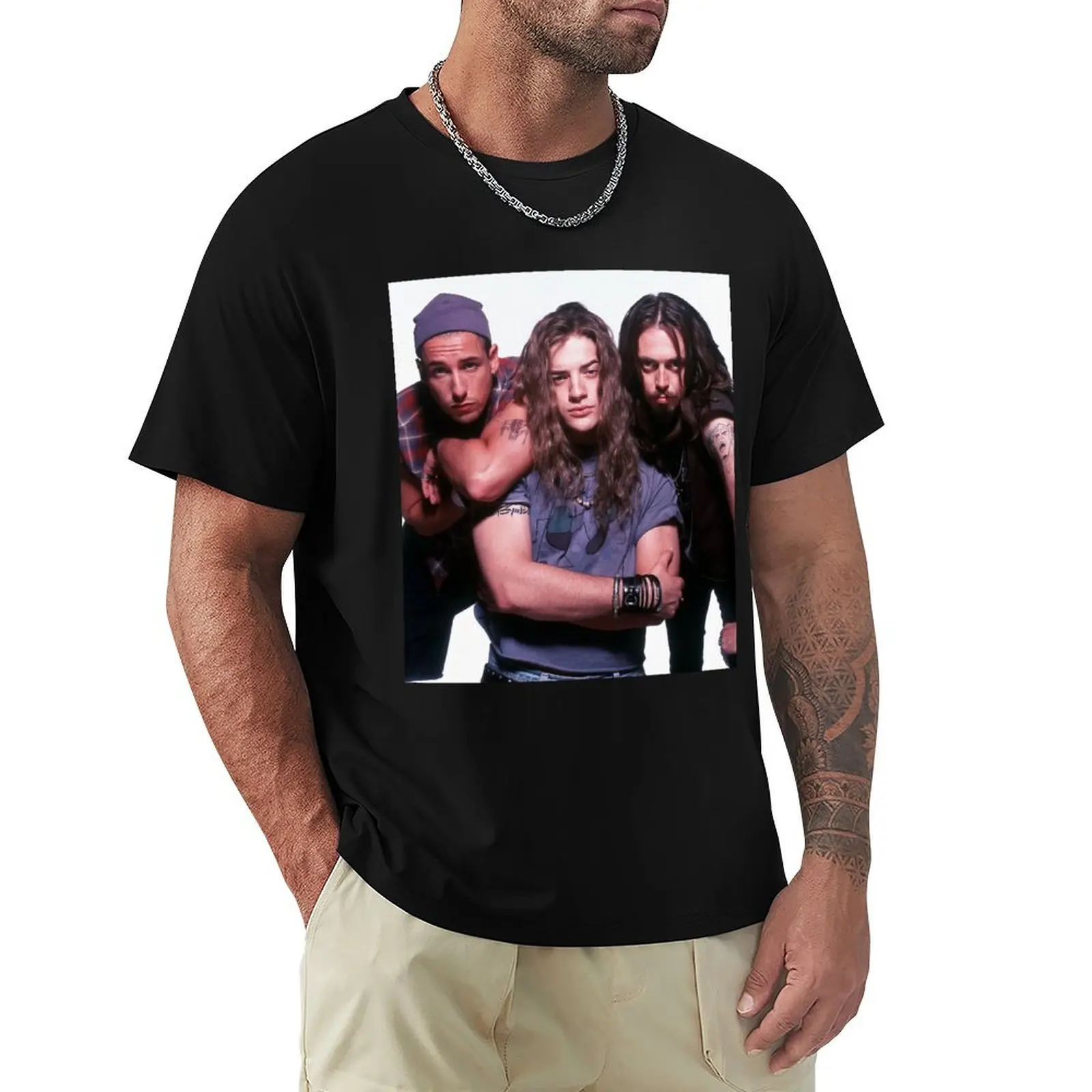 Brendan Fraser, Adam Sandler, Steve Buscemi T-Shirt t shirts for man graphic funny T-Shirt