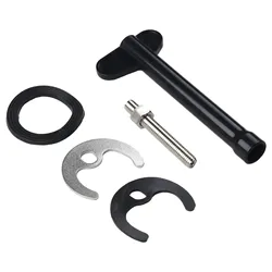 M12 Tap Faucet Fixing Fitting Kit Bolt Washer Wrench Plate Set Kitchen Basin Tool Anti-loosing Nut Cap Fixing Fitting Kit