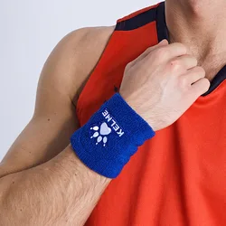 KELME Man Sport Wristband Training Running Wrist Brace comfortable Breathable Spandex Knit fabric Bandage Support Gry Women