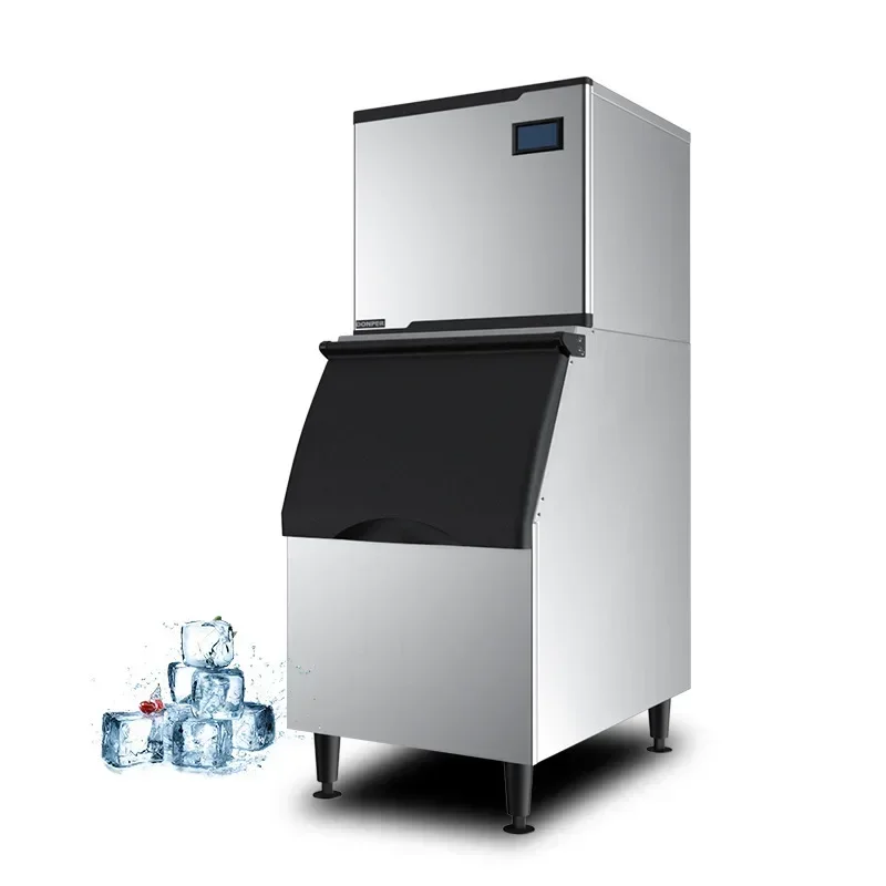 High Capacity Commercial Automatic Cube Ice Maker Machine Big Output Ice Cube Making Machine Factory Price