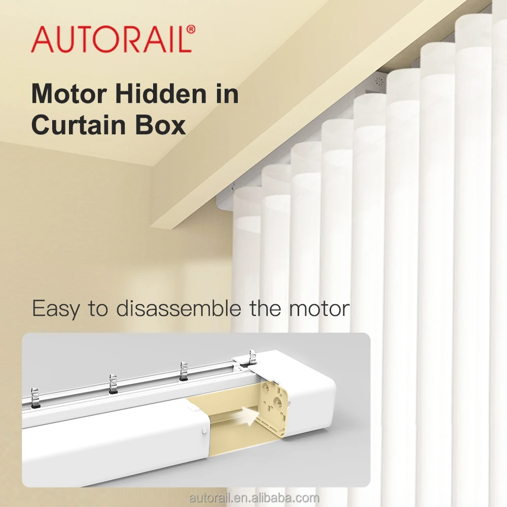 

Sheer Vertical Blinds Motorized Vertical Motor Track Dream Blinds Motor