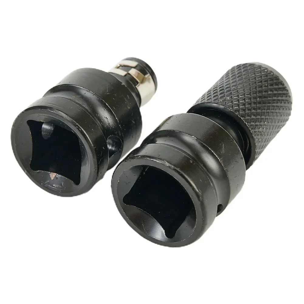 Take Your Tools To The Next Level With 2 Pcs 1/2 Square Drive To 1/4 Hex Shank Drill Bit Chuck Adapter Converter Kit