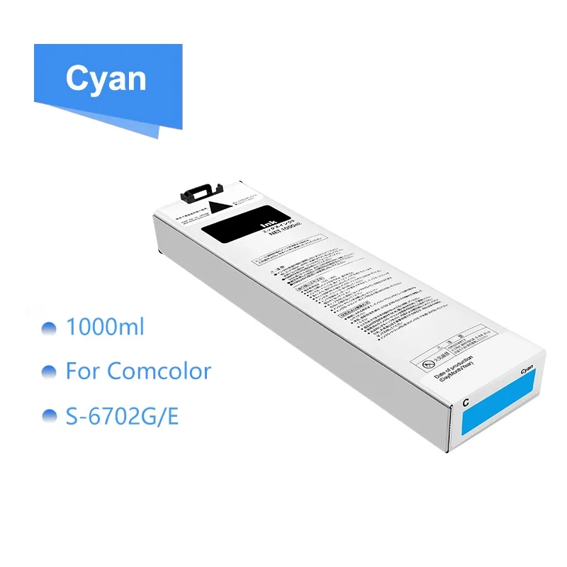 For Riso ComColor X1 Ink Cartridge S-6701G S-6702G S-6703G S-6704G