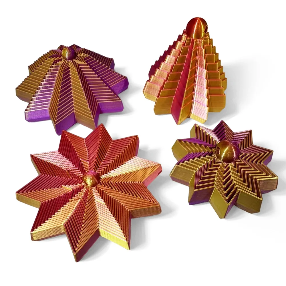 

3D Printed Spiral Cone Fidget Toy – Spinning Decompression Ornament for Sensory Stress Relief, Anti-Stress Toy for Kids and Adu